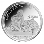 Malta 3€ Caravaggio 2022 BNC